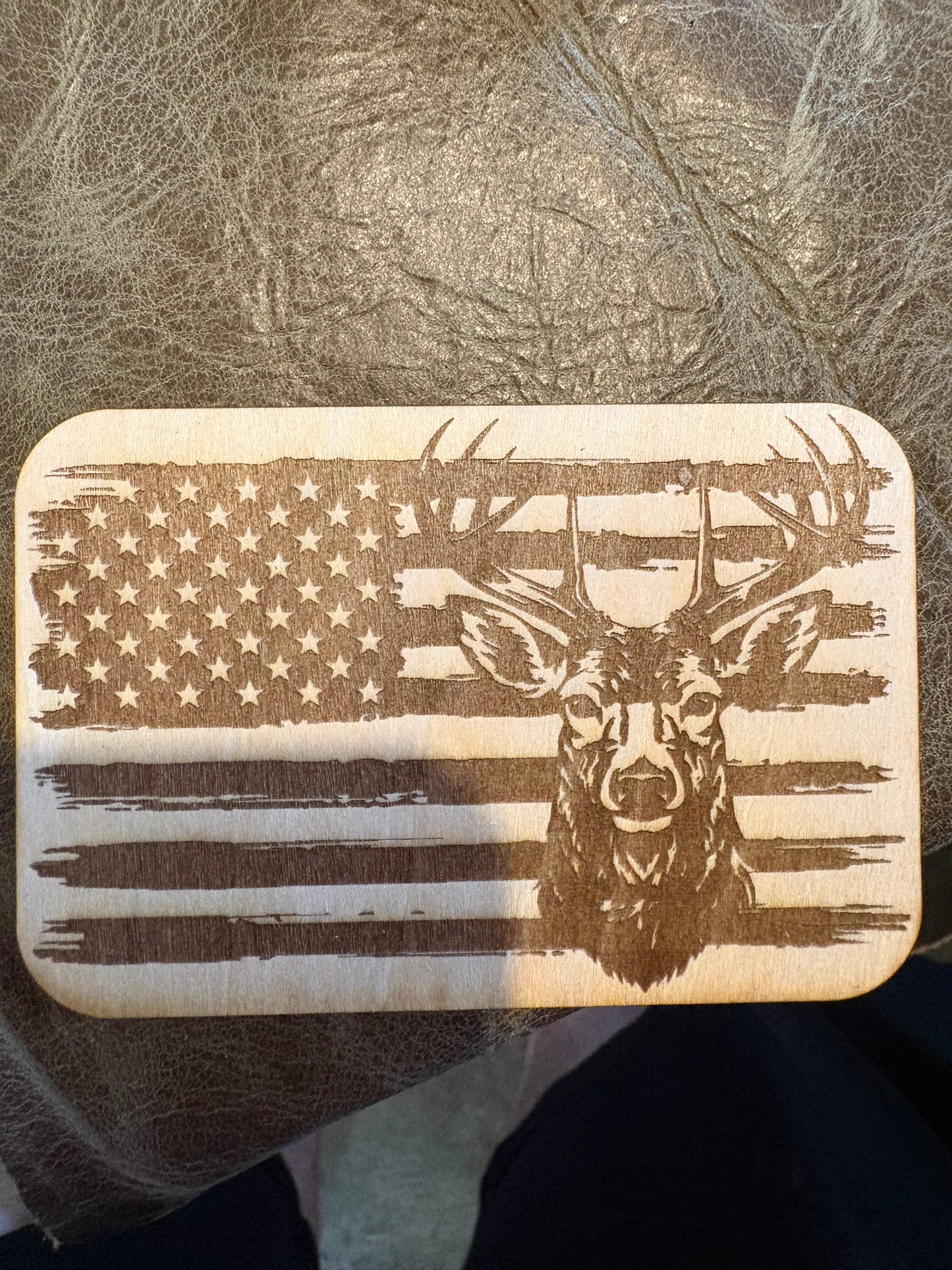 Custom Laser-Engraved Magnet