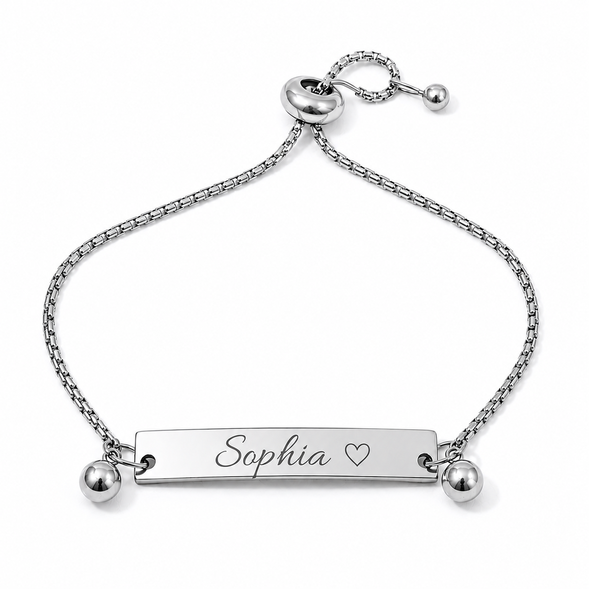 Custom Stainless Steel Bracelet | Silver or Gold Finish