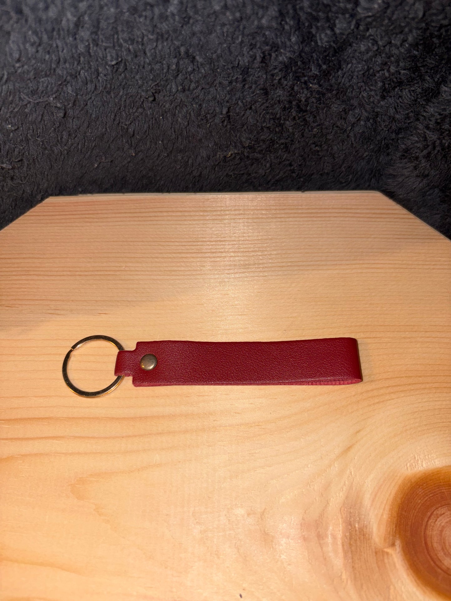 Custom Leather Keychain