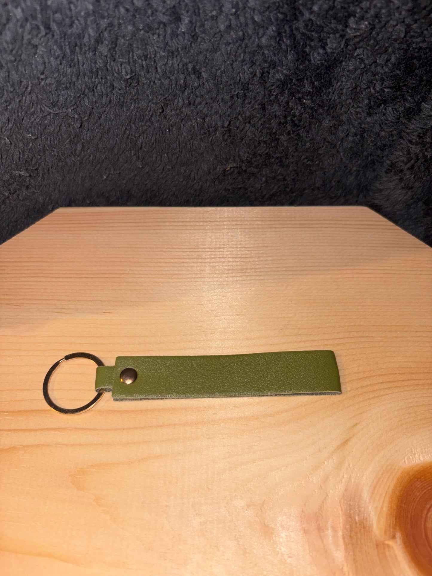 Custom Leather Keychain