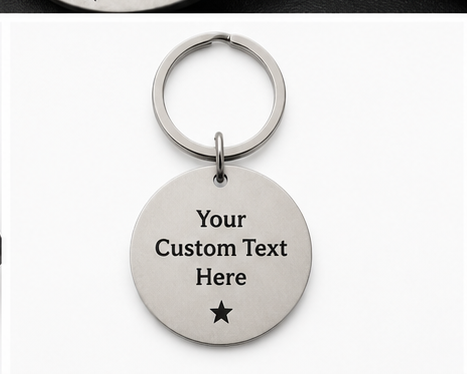 Personalized Keychain Gift | Custom Design