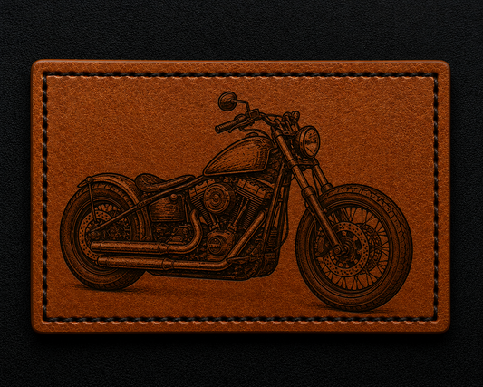 Custom Leather Patches | Personalized Logos, Names & Designs