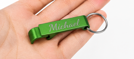 Engraved Keychain Bottle Opener | Personalized Gift