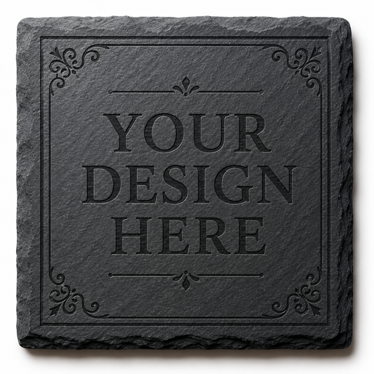 Custom Slate Coaster (Set of 4)